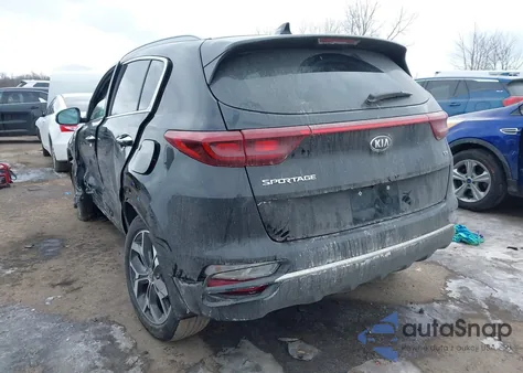 2020 Kia Sportage Ex из США, поврежденный, VIN KNDPNCAC3L7833331
